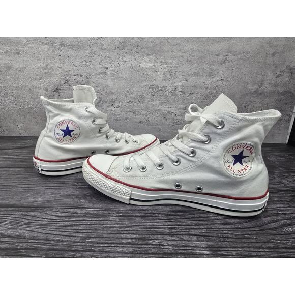 Converse Chuck Taylor All Star High Top Unisex Women 8 Men size 6 White - Picture 4 of 9